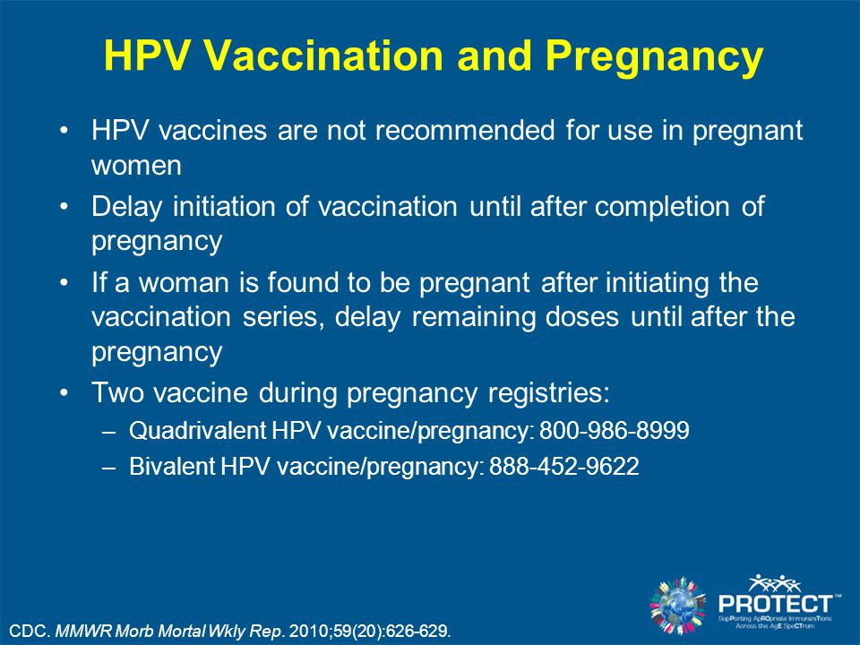 hpv vaccine cdc pregnancy